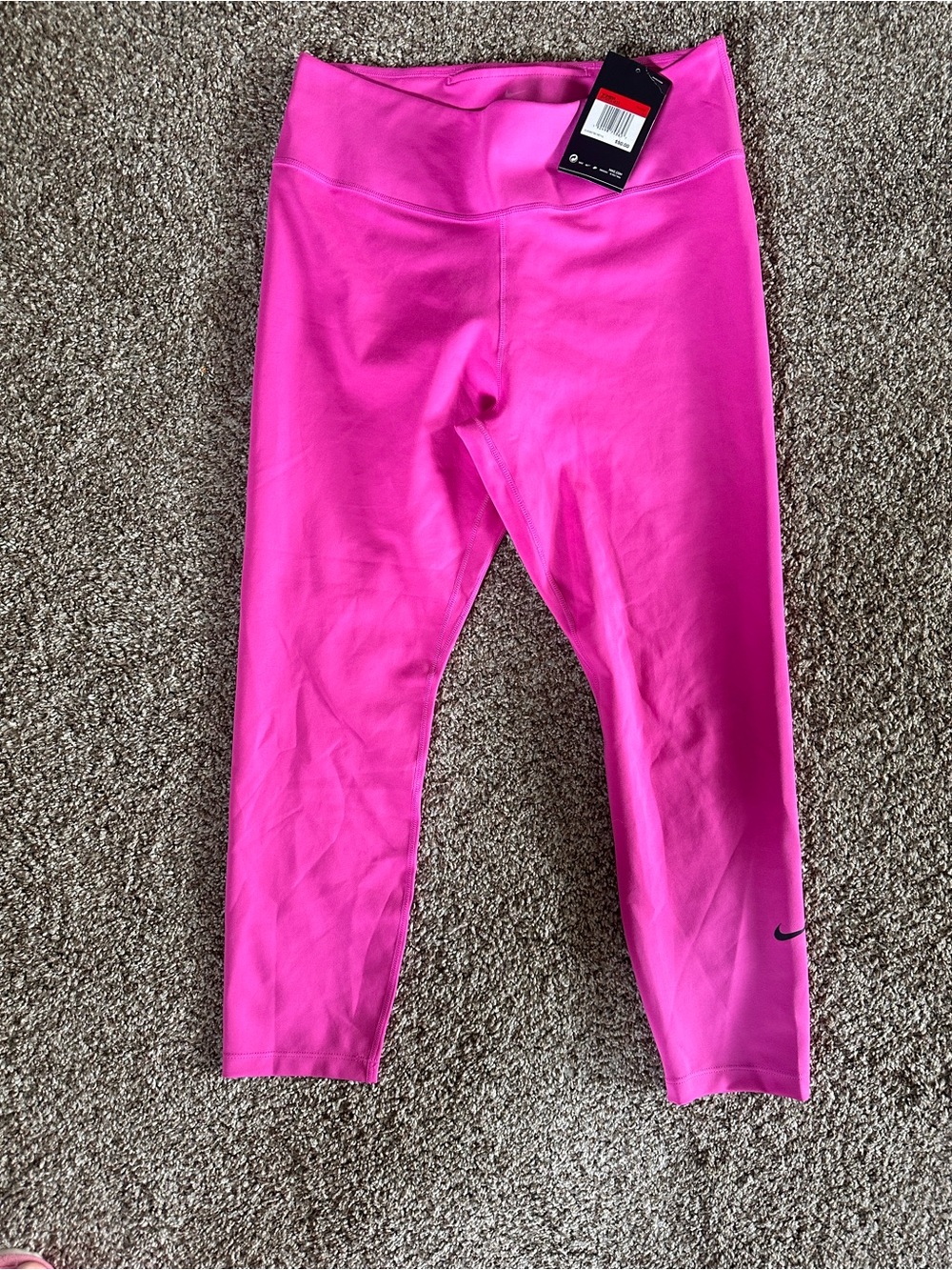 Nike Hot Pink High-Waist Leggings